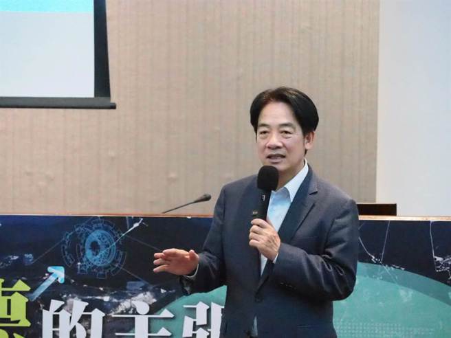 民进党总统参选人赖清德。（资料照片/陈育贤摄）