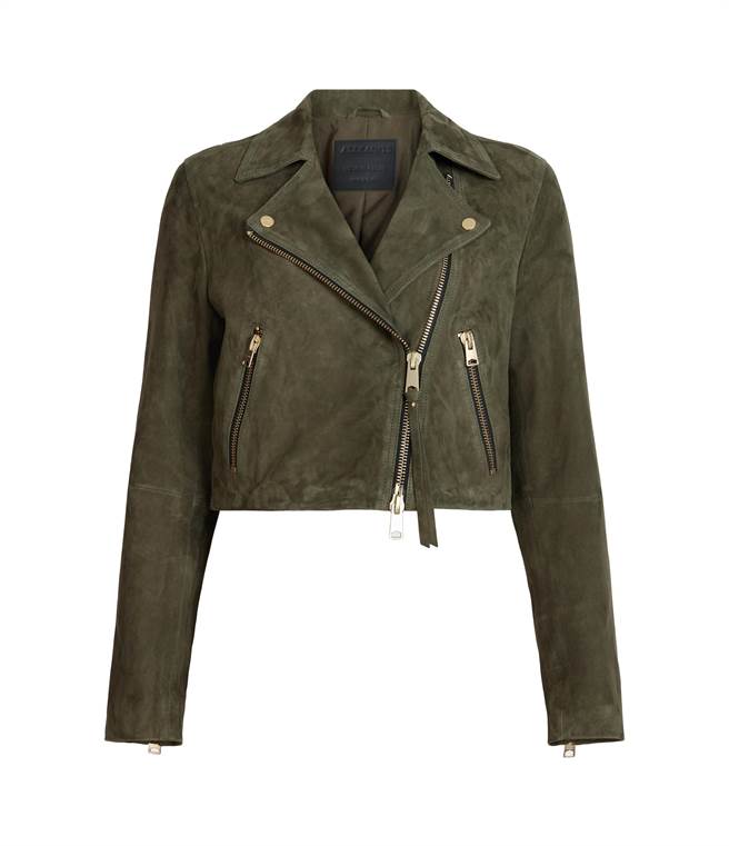 ALLSAINTS ARK 騎士皮衣，2萬8100元。（ALLSAINTS 提供／林欣儀台北傳真） 