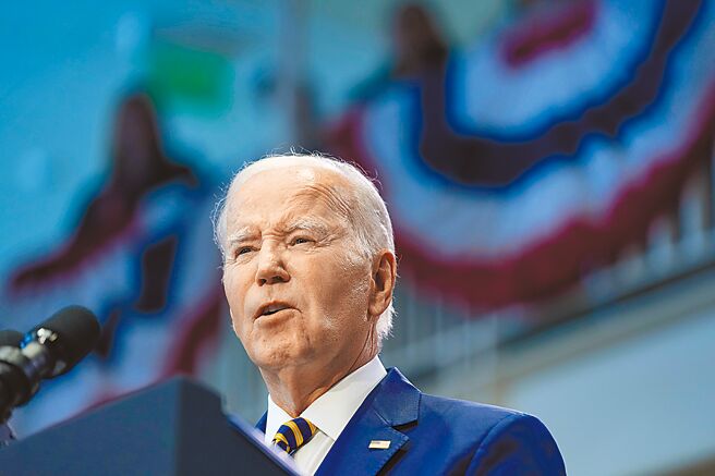 拜登15日接受CBS新闻节目《60分钟》专访时说；「加萨发生的事是巴勒斯坦激进组织哈玛斯干的，但哈玛斯无法代表所有巴勒斯坦人民。我认为，以色列占领加萨将是一大错误。」。图／美联社