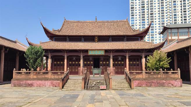 江西省安福县的孔庙始建于西元1142年的南宋时期，至今已有近900年歷史。（吴泓勋摄）