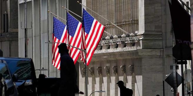 美股示意图。图／美联社