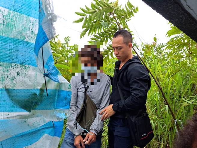 警方循线逮人。（民眾提供／李京升苗栗传真）