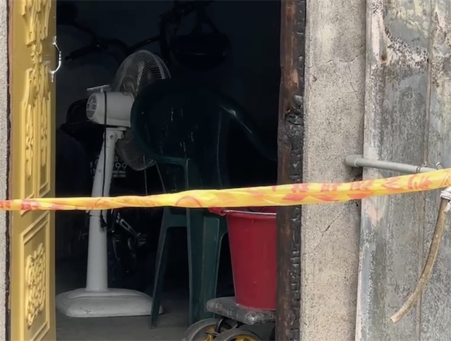 云林西螺一处三合院民宅内发生一起外籍女子陈尸屋内案件。（民眾提供）