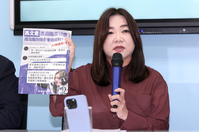 為「三問馬文君」這件事，民進黨公布議題CF。（資料照／黃世麒攝）