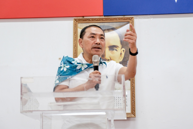 國民黨總統參選人侯友宜。（資料照,羅浚濱攝）