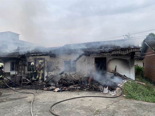 嘉义县一处三合院失火，两幼童葬生火窟。（资料照片）