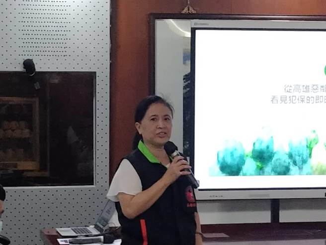 犯保協會高雄分會主任吳瓊華（陳志賢攝）