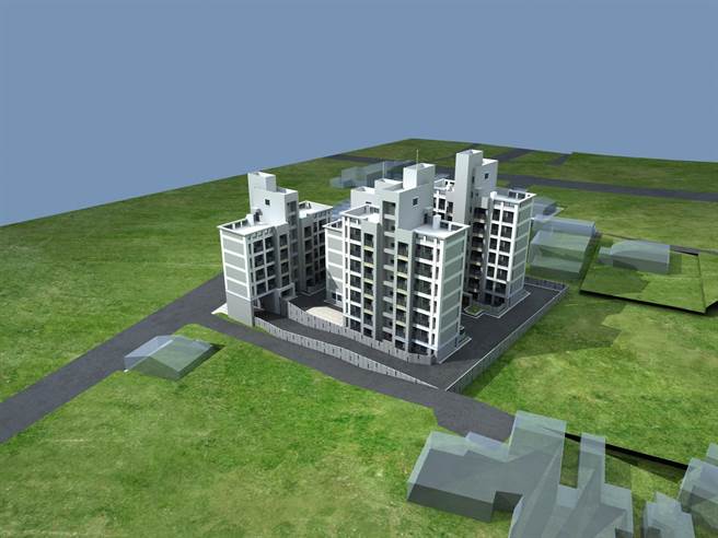 南投市第2期青年住宅位在1期旁，提供55戶2~4房的選擇，目前已經進行工程招標簽核中。南投縣政府提供