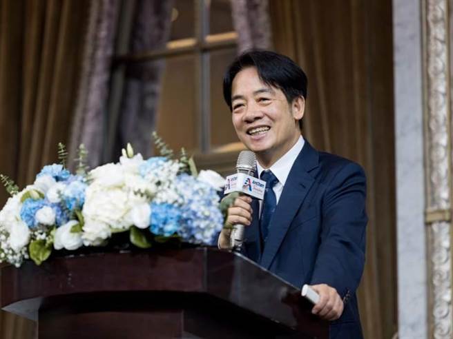 赖清德(资料照片，总统府提供)