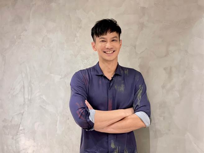 鄒承恩以《我願意》入圍金鐘獎男配角獎。（林淑娟攝）