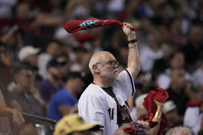 响尾蛇球迷。（美联社资料照）