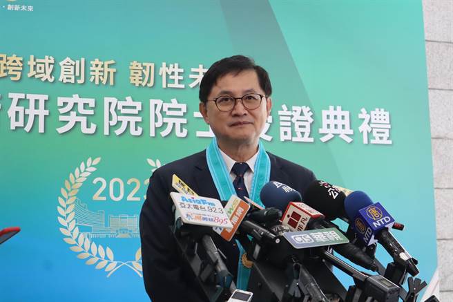 和碩聯合科技董事長童子賢認為美中貿易戰從川普開始，如今已到了3.0版本，若全球摩擦對抗沒有停下來，極有可能進展到4.0。（邱立雅攝）