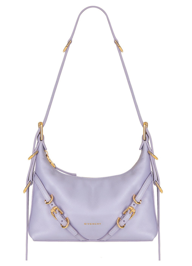 微风南山独家 GIVENCHY Voyou薰衣草色迷你手袋。(微风提供)