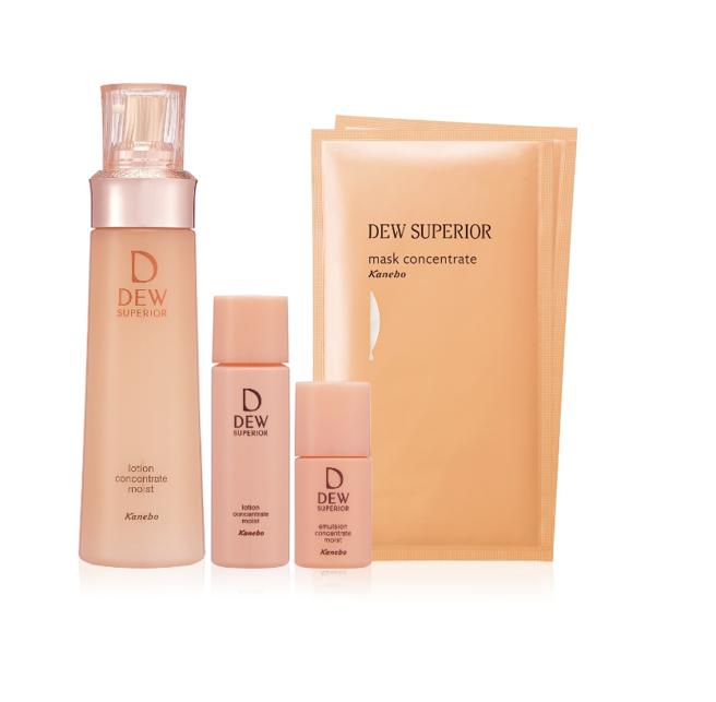 Global Mall新北中和推佳丽宝「DEW润活修护组」，价值4950元、会员独享价2340元。（Global Mall提供／朱世凯台北传真）