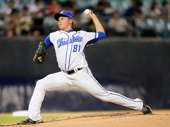 富邦悍將陳仕朋先發6局無失分。（富邦悍將提供）