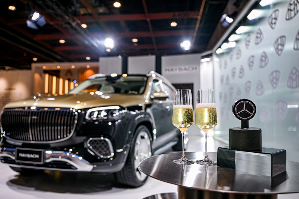 Mercedes-Maybach GLS appears at ART TAIPEI exhibition!  (Photo/2gamesome)
