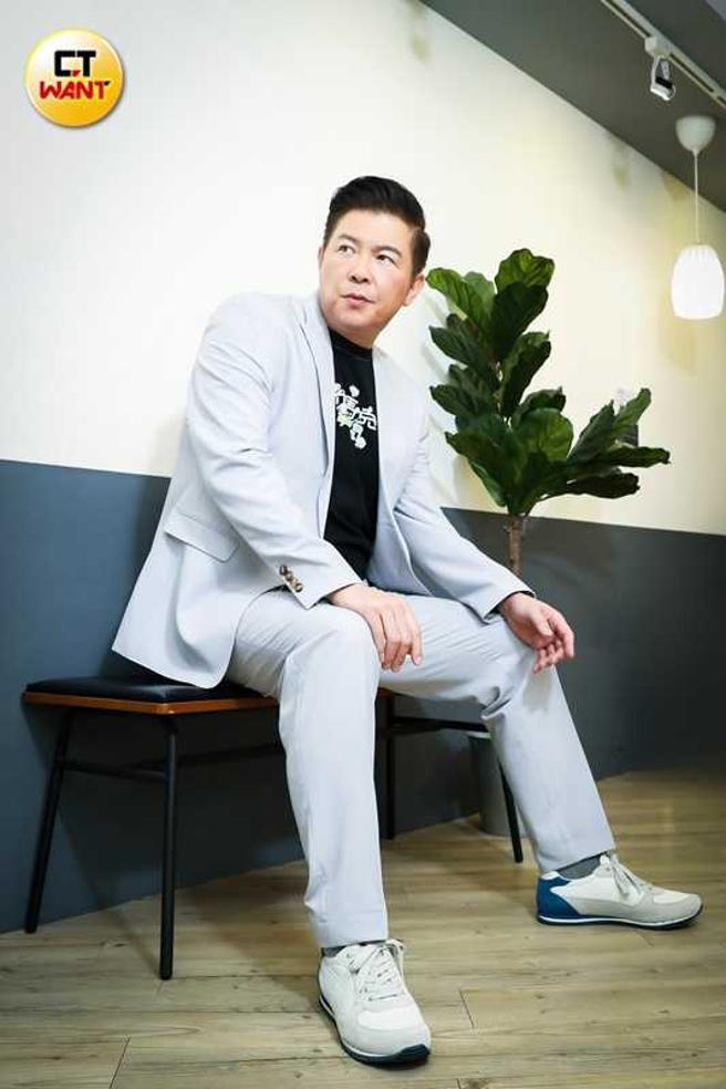 曾国城认为婚姻经营之道都要以爱为出发点，要懂得对方是出于好意。（图／侯世骏摄）