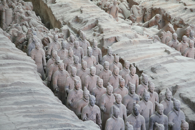 秦始皇陵究竟有没有水银，考古学家证实确实有，但量有多少还不清楚。(示意图/达志影像)