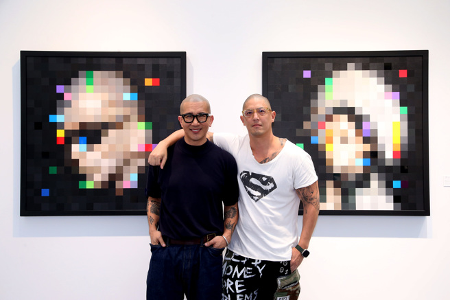 蒋友柏力挺具俊晔的展览。（图／经纪人提供）