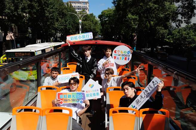 原子少年VERA受邀擔任「2023 Color Taipei」活動大使。（臺北市政府觀傳局提供）