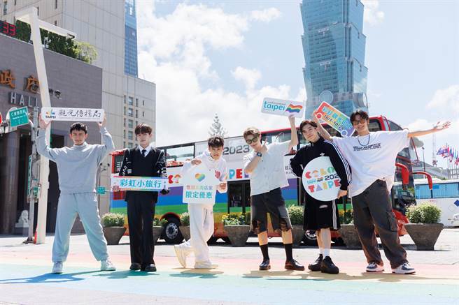 原子少年VERA受邀擔任「2023 Color Taipei」活動大使。（臺北市政府觀傳局提供）