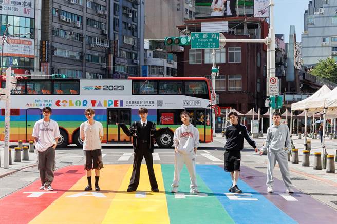 原子少年VERA受邀擔任「2023 Color Taipei」活動大使。（臺北市政府觀傳局提供）