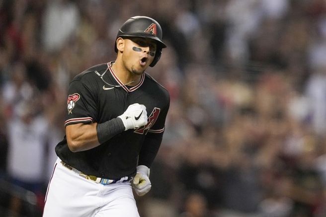 莫雷諾敲出致勝安打。（美聯社）