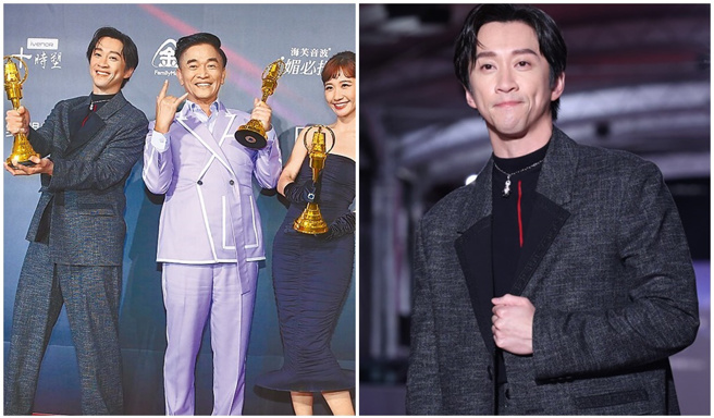 陈汉典闯荡演艺圈18年，凭着《综艺大热门》抱回「综艺节目主持人奖」。（图／粘耿豪、陈俊吉摄）