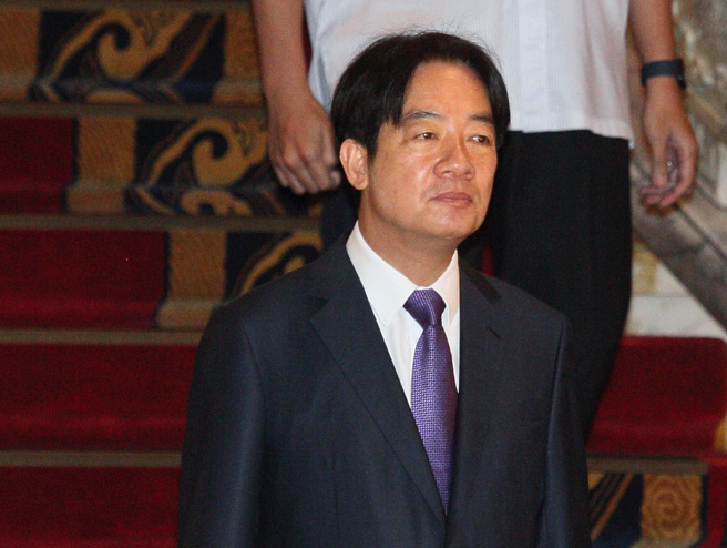 民进党总统参选人赖清德。（中时资料照，张铠乙摄）