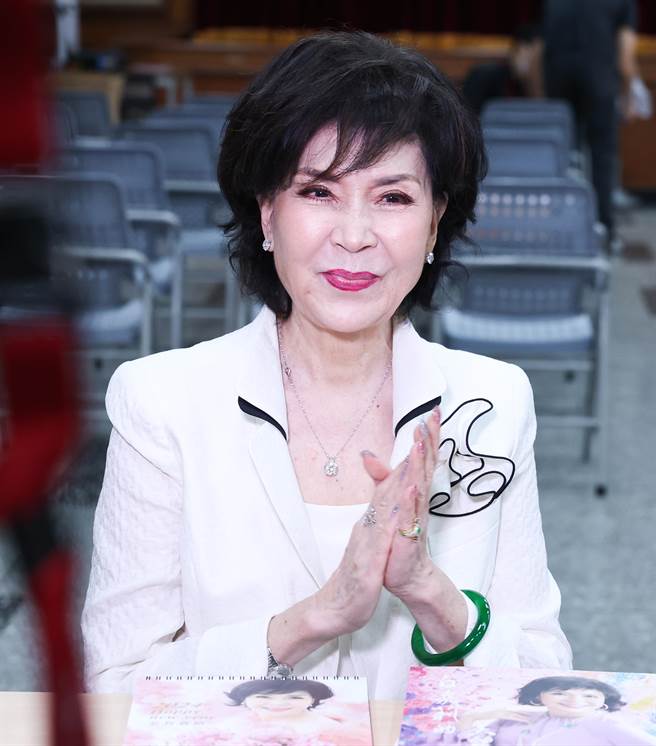 白嘉莉不排斥第二春。（陳俊吉攝）