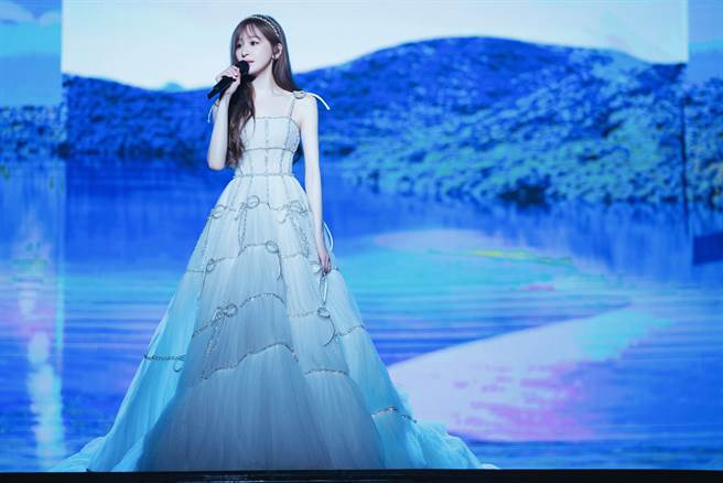 王心凌21日在无锡举办演唱会。（天晴娱乐提供）