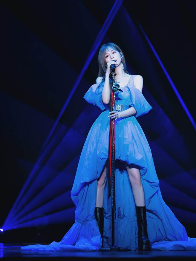 王心凌21日在无锡举办演唱会。（天晴娱乐提供）