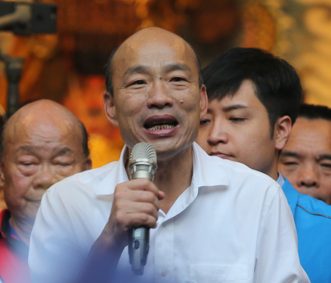 媒體人吳子嘉認為，韓國瑜（圖）未來不會出來選國民黨主席。（資料照／黃國峰攝）