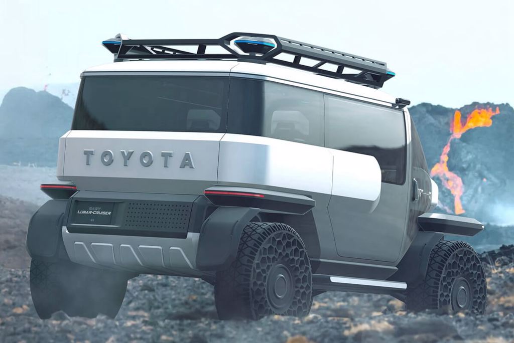 Toyota celebrates the 50th anniversary of the founding of the North American Design Center and launches the Baby Lunar Cruiser concept car (Photo/CARSTUFF)