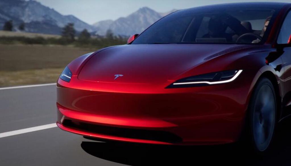 The battery has shrunk but the battery life is better. Tesla's new Model 3 has a public battery capacity and will the performance version add a "crazy speed mode"?  (Photo/DDCAR)