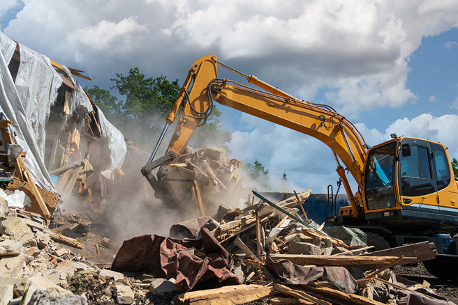 婦人度假回來發現住家被夷為平地，當場氣炸了。（示意圖／達志影像）