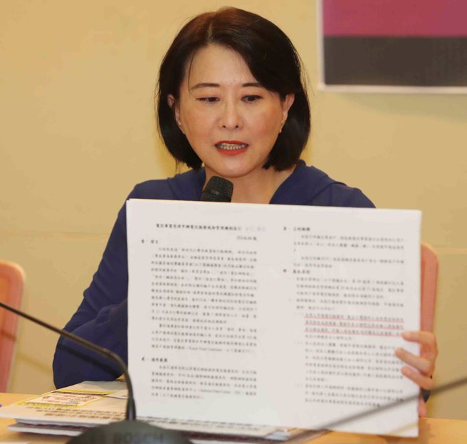 立委王鸿薇。（季志翔摄）