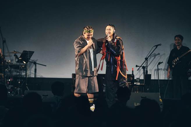 同理（右）22日邀葛西瓦同台合作。（索尼音乐提供）
