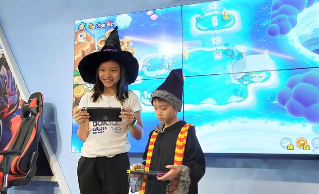 重新改装的青少年图书馆「电竞馆」特别新增设Switch主机。（新北市立图书馆提供）