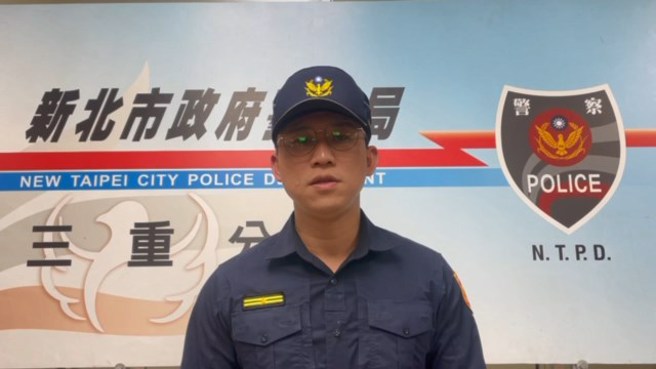 三重分局重阳所所长陈协村说明案情。（警方提供）