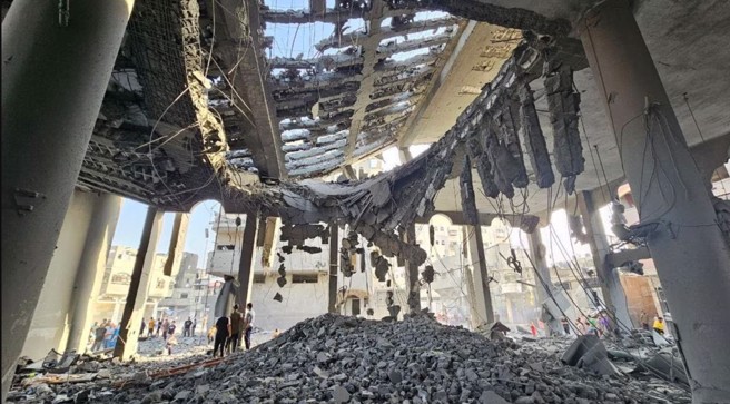 以色列地面部队已进入加萨，採用突击作战的方式，锁定哈玛斯集结点。(图/路透社)