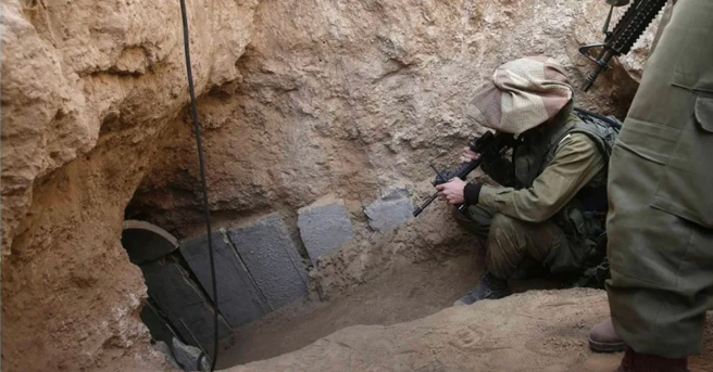 哈瑪斯龐大複雜的地道網路「加薩地鐵」（Gaza Metro），讓以色列感到有些棘手。（示意圖／達志／美聯社）