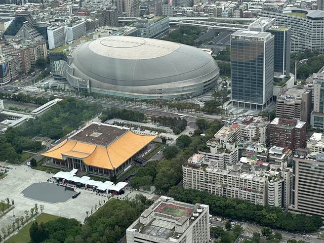 本報獨家掌握，北市府上周已核准大巨蛋使用執照，本周內會發照。（張立勳攝）