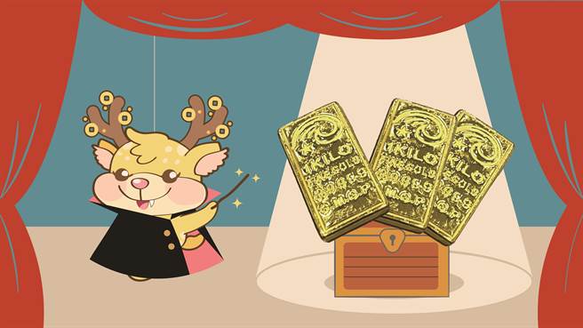 万圣节到桃园分署买黄金，30公斤金条全法拍。(桃园分署提供／蔡依珍桃园传真)