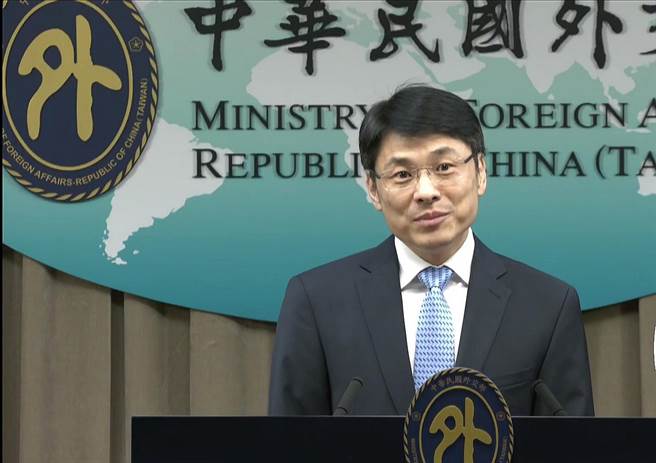 蕭光偉(取自外交部直播畫面)