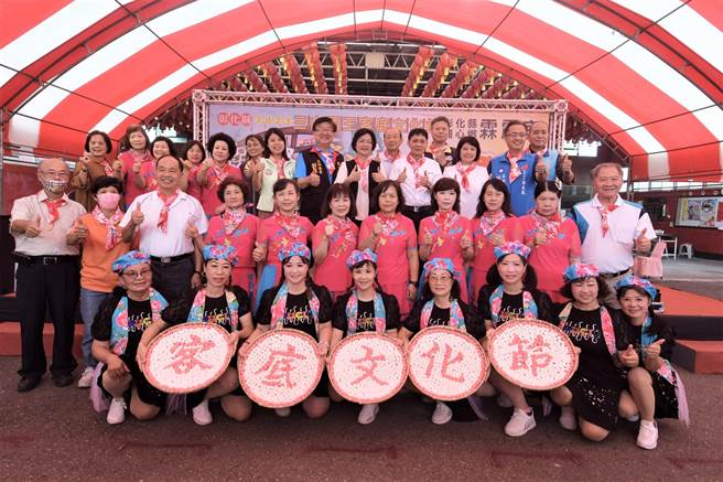 由三山国王客家文化协会主办的彰化县三山国王客底文化节「霖震神蹟.客庄艺象」，28、29日将在埔心霖震宫登场，24日上午在霖震宫举办宣传记者会。（吴建辉摄）