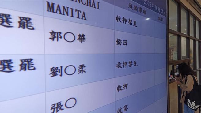 郭姓前民进党市议员涉嫌帮郭台铭连署遭检调约谈，一度遭声押，桃园地院请回。(蔡依珍摄)