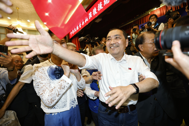 國民黨總統參選人侯友宜。（資料照,陳信翰攝）