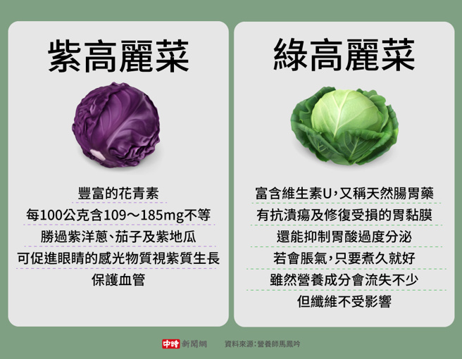 高丽菜(制图/中时新闻网)