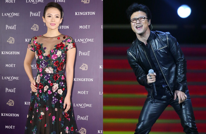 章子怡和汪峰结束8年婚姻。（图／中时资料照）